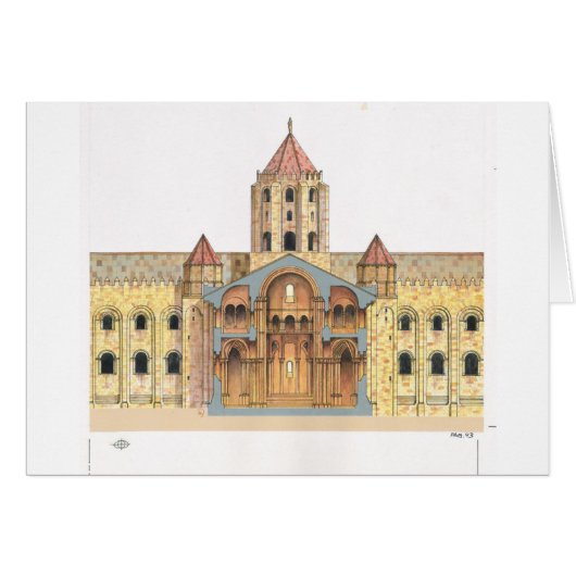 Santiago de Compostela Romanesque Cards (Front Horizontal)
