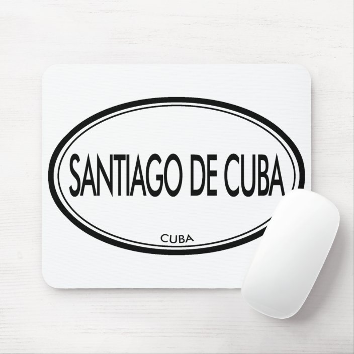 Santiago de Cuba, Cuba Mouse Pad