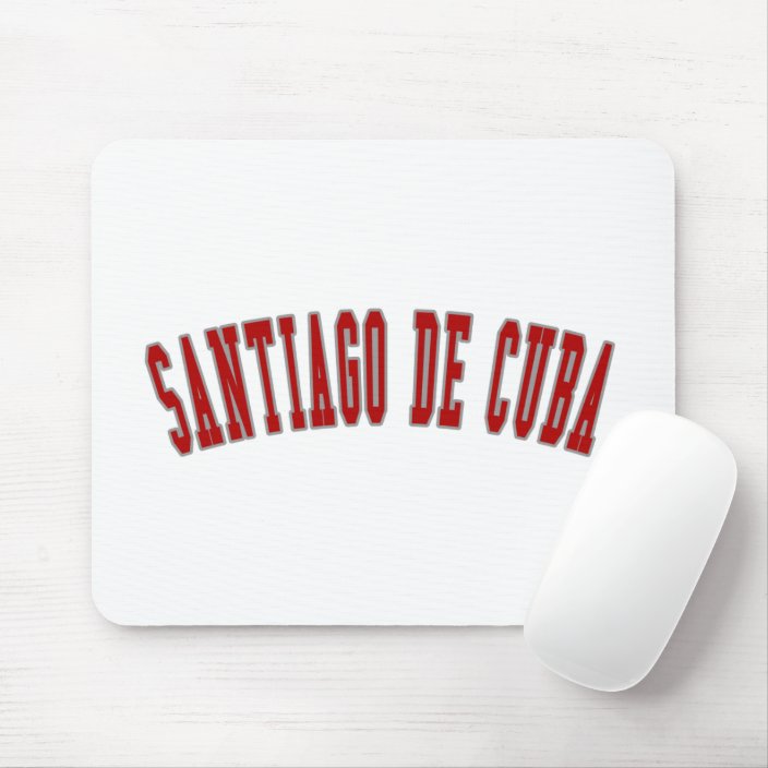 Santiago de Cuba Mouse Pad