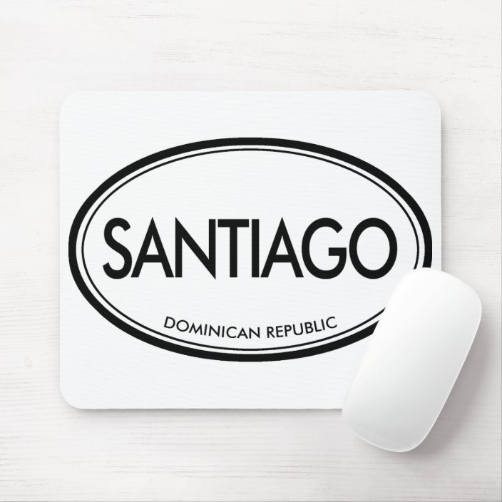 Santiago, Dominican Republic Mouse Pad