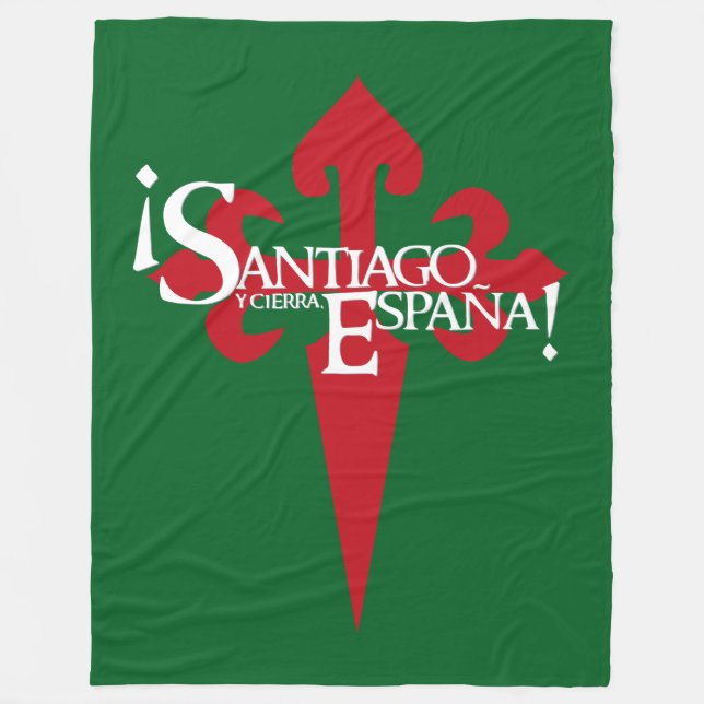 Santiago Fleece Blanket (Front)