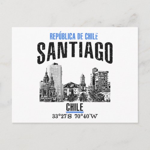 Santiago Postcard