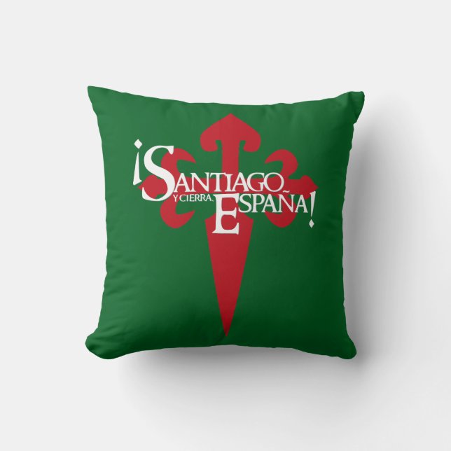 Santiago Throw Pillow (Front)