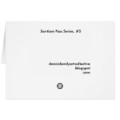 Santiam Pass Series, #3 Cards (Back Horizontal)