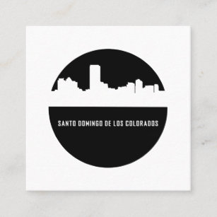 Santo Domingo de los Colorados Square Business Card