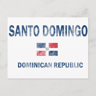 Santo Domingo Dominican Republic Designs Postcard