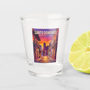 Santo Domingo Dominican Republic Shot Glass