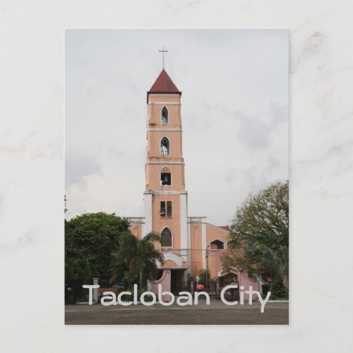 Santo Nio Church Tacloban City Postcard