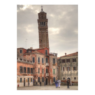 Santo Stefano In Venice Italy Poster