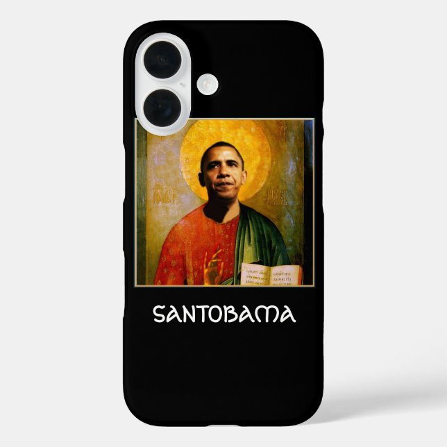 SANTOBAMA ,black Case-Mate iPhone Case (Back)
