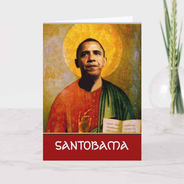SANTOBAMA HOLIDAY CARD (Front)