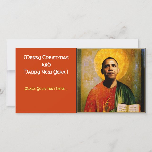 SANTOBAMA HOLIDAY CARD (Front)