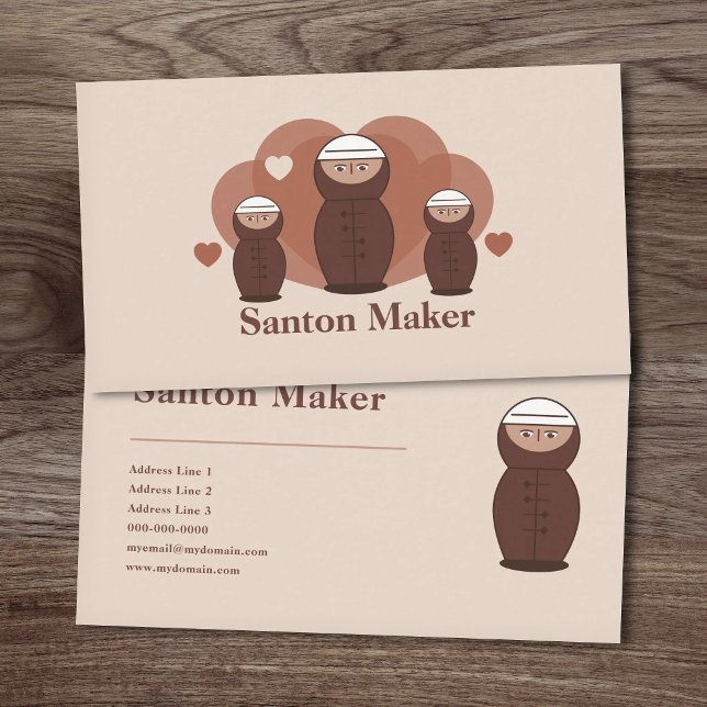 Santon Maker Business Card (Santon Maker Business Card)