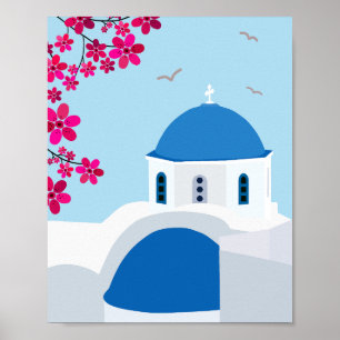 Santorini 01 poster