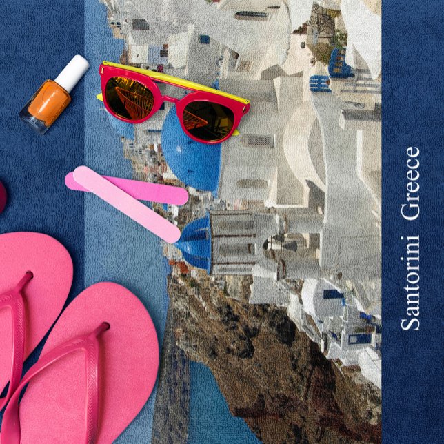 Santorini 1 beach towel (Creator Uploaded)