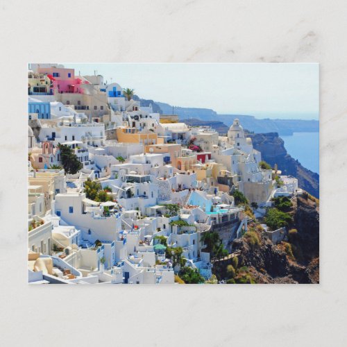 Santorini 2 Postcard