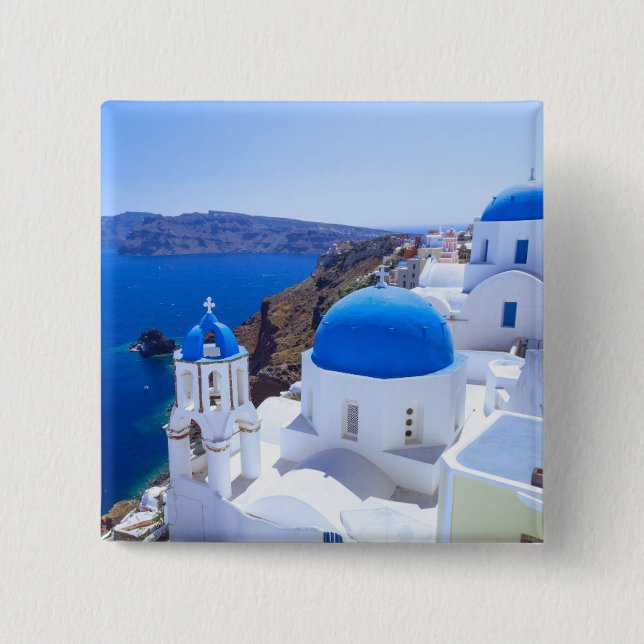 Santorini Button (Front)