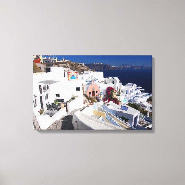 Santorini Canvas Print (Front)