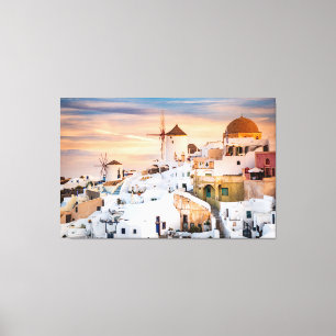Santorini Canvas Print