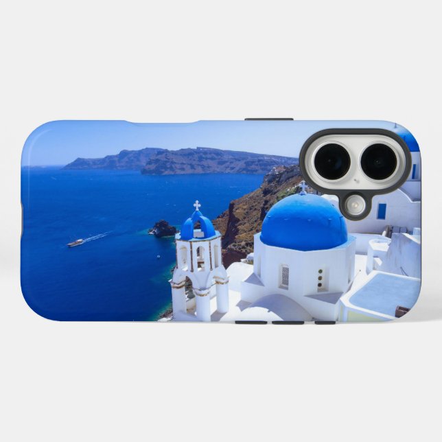 Santorini Case-Mate iPhone Case (Back (Horizontal))