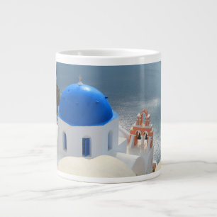 Santorini Church in the Afternoon Sun Giant Coffee Mug