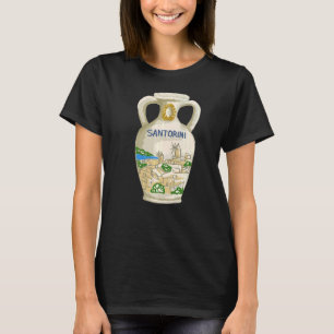 Santorini City Greece souvenir gift for men women T-Shirt