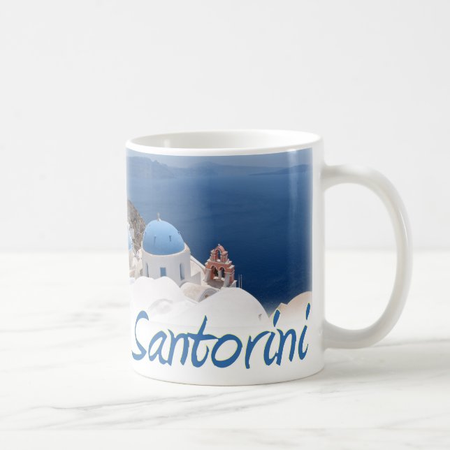 Santorini Coffee Mug (Right)