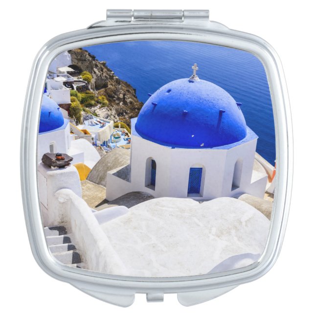 Santorini Compact Mirror (Front)