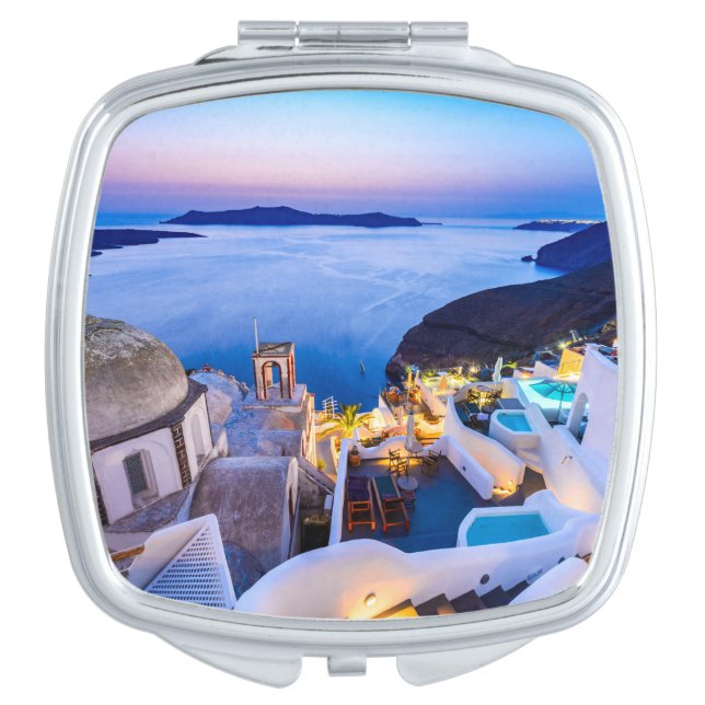 Santorini Compact Mirror (Front)