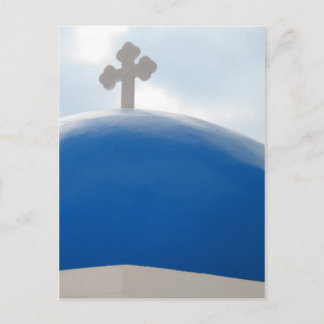Santorini Cross in the Afternoon Sun Postcard