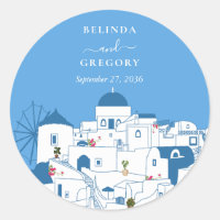 Santorini Destination Greek Island Wedding