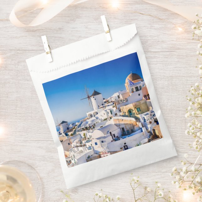 Santorini Favor Bag (Clipped)