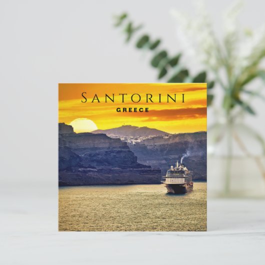 Santorini, Greece (Standing Front)