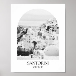 Santorini Greece Arch Photo Print