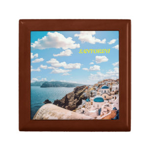 Santorini, Greece Beach House Gift Box