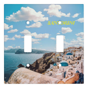 Santorini, Greece Beach House Light Switch Cover