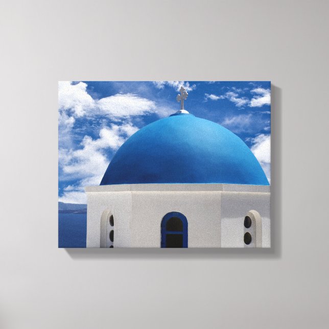 Santorini, Greece Canvas Print (Front)