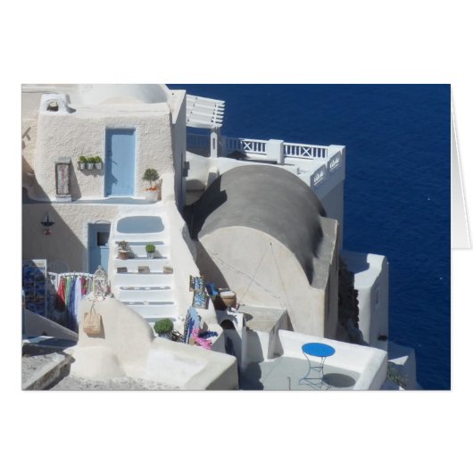 Santorini, Greece Cards (Front Horizontal)