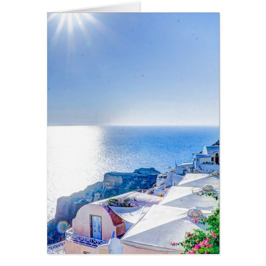 Santorini Greece Cards (Front)