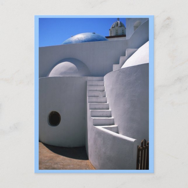 Santorini Greece island Postcard (Front)