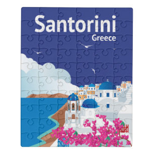 Santorini Greece Jigsaw Puzzle