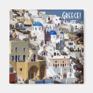 Santorini, Greece Magnet