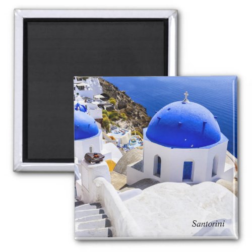 Santorini Greece Magnet