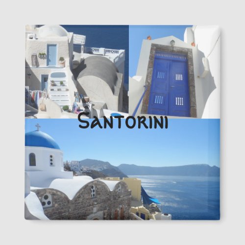 Santorini Greece Magnet