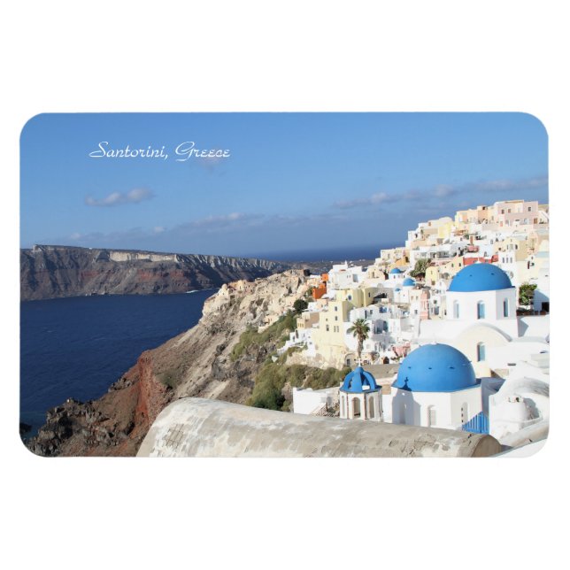 Santorini, Greece, Oia, Photography, Magnet (Horizontal)