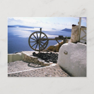 Santorini Greece Photo Colette Guggenheim Postcard