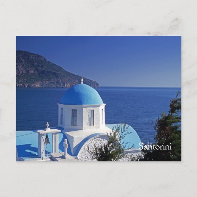 Santorini Greece Postcard (Front)