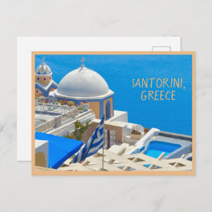 SANTORINI, GREECE Postcard