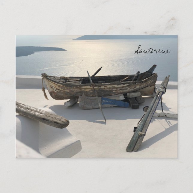 Santorini Greece Postcard (Front)
