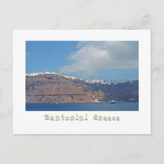 SANTORINI, GREECE POSTCARD